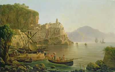 View Towards Atrani on the Amalfi, 1817